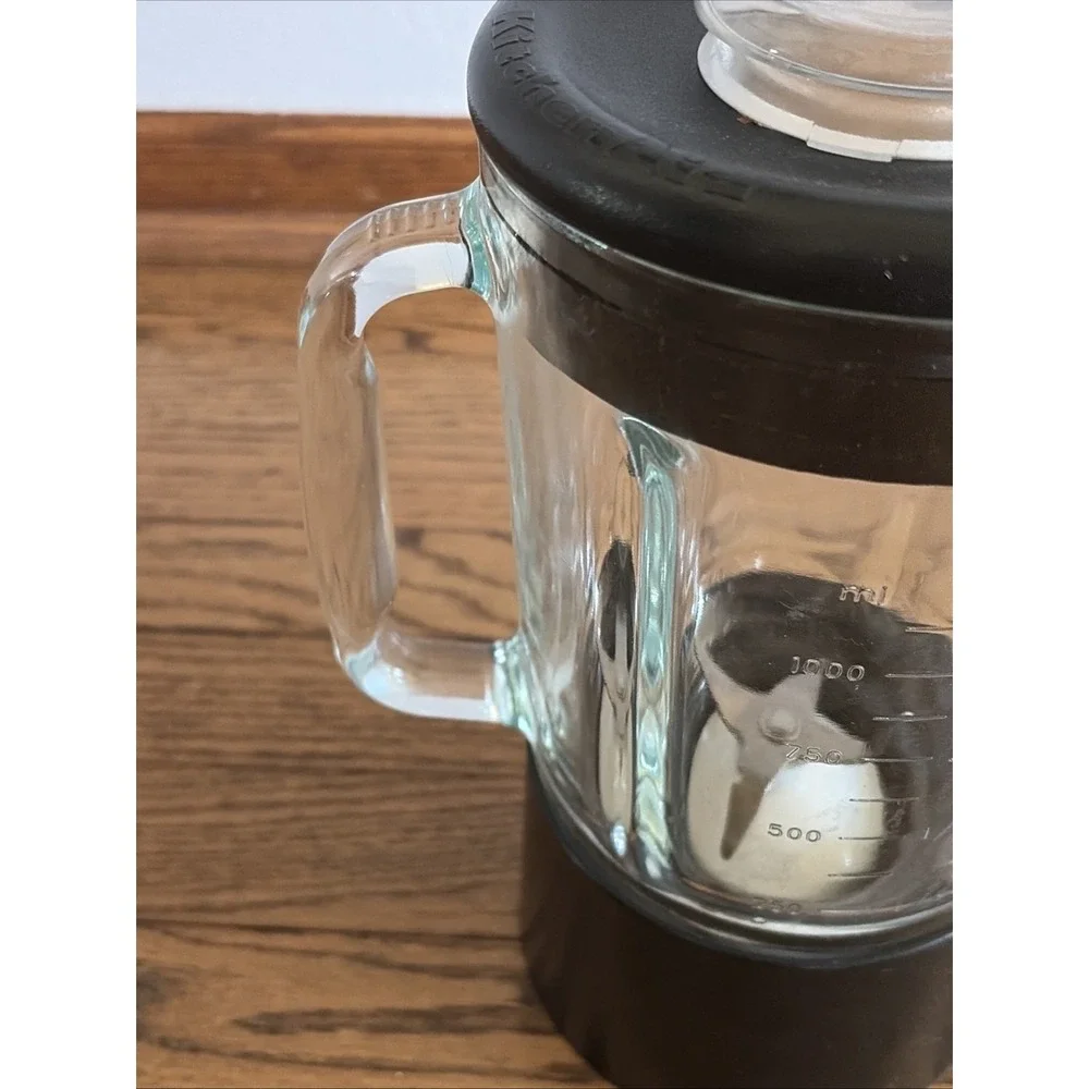 Kitchenaid Ultra Power Blender KSB5BU Black Top Only 40 Oz